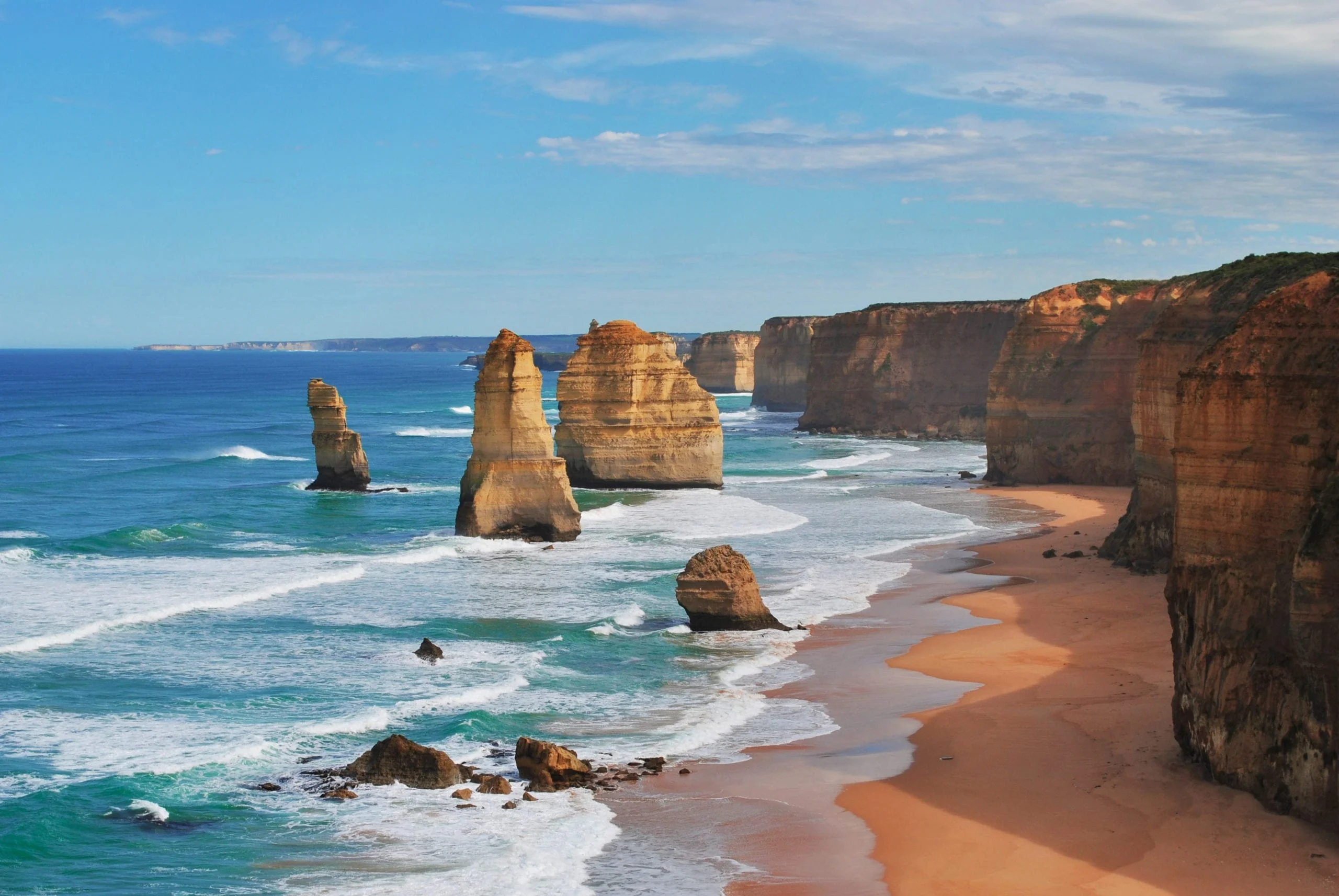 The Twelve Apostles along Australia's Great Ocean Road