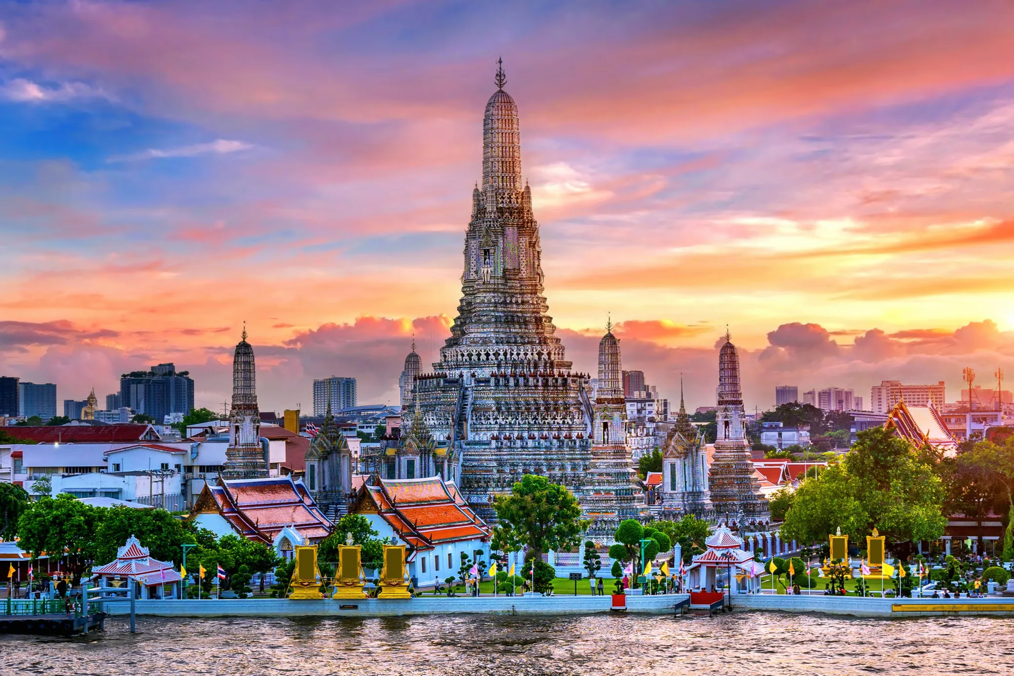 Thailand city view for relocation planning